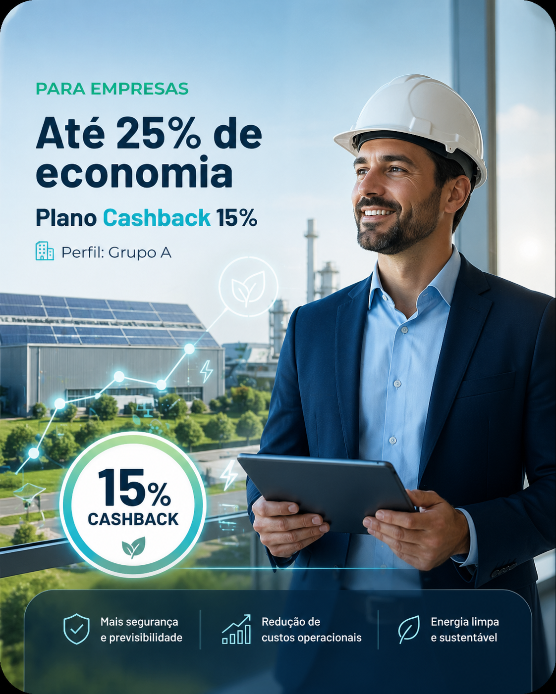 Plano Grupo A Cashback 15%